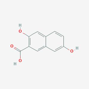 molecular formula C11H8O4 B1630567 3,7-Dihydroxy-2-naphthoic acid CAS No. 83511-07-3