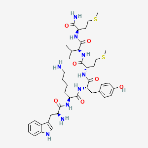 molecular formula C41H61N9O7S2 B1630568 WKYMVm 