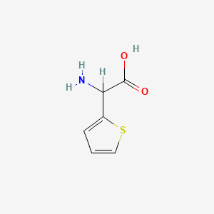 molecular formula C6H7NO2S B1630571 Amino-thiophen-2-YL-acetic acid CAS No. 4052-59-9