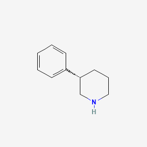 molecular formula C11H15N B1630574 (S)-3-Phenylpiperidine CAS No. 59349-71-2