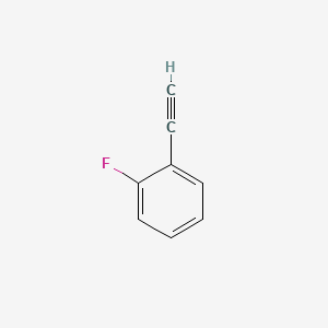 molecular formula C8H5F B1630581 1-Ethynyl-2-fluorobenzene CAS No. 766-49-4