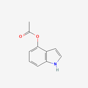 molecular formula C10H9NO2 B1630585 4-Acetoxyindole CAS No. 5585-96-6