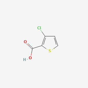 molecular formula C5H3ClO2S B1630586 3-Chlorothiophene-2-carboxylic acid CAS No. 59337-89-2