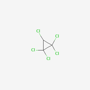 molecular formula C3HCl5 B1630593 Pentachlorocyclopropane CAS No. 6262-51-7