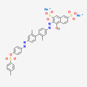 molecular formula C37H28N4Na2O10S3 B1630594 Acid Red 111 CAS No. 6358-57-2
