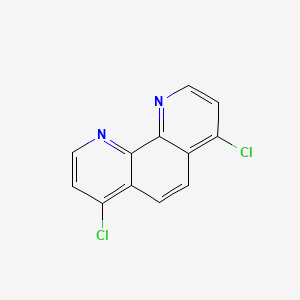 molecular formula C12H6Cl2N2 B1630597 4,7-Dichloro-1,10-phenanthroline CAS No. 5394-23-0