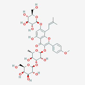 molecular formula C39H50O20 B163060 Hexandraside A CAS No. 128988-53-4