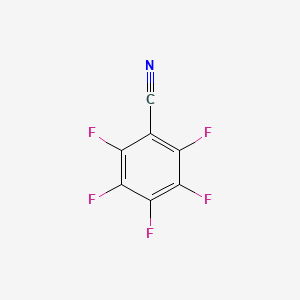 molecular formula C7F5N B1630612 Pentafluorobenzonitrile CAS No. 773-82-0