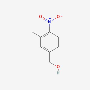 molecular formula C8H9NO3 B1630626 3-Methyl-4-nitrobenzyl alcohol CAS No. 80866-75-7