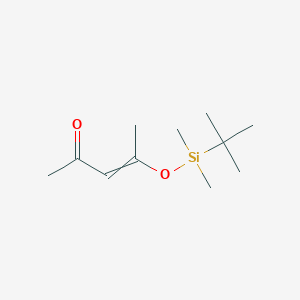 molecular formula C11H22O2Si B1630628 2-(tert-Butyldimethylsiloxy)pent-2-en-4-one 