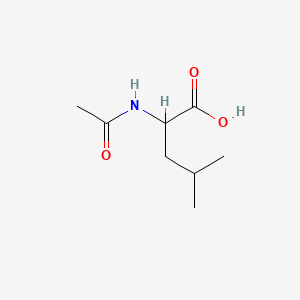 molecular formula C8H15NO3 B1630630 Acetylleucine CAS No. 99-15-0