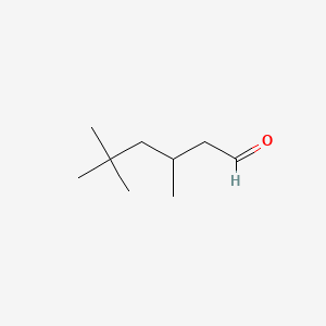 molecular formula C9H18O B1630633 3,5,5-Trimethylhexanal CAS No. 5435-64-3