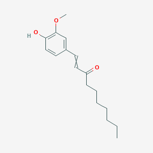 molecular formula C17H24O3 B1630643 1-Decen-3-one, 1-(4-hydroxy-3-methoxyphenyl)-, (1E)- 