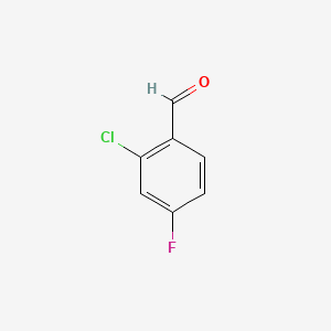 molecular formula C7H4ClFO B1630644 2-Chloro-4-fluorobenzaldehyde CAS No. 84194-36-5