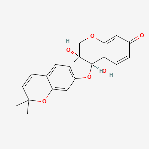 molecular formula C20H18O6 B1630649 Hydroxytuberosone 