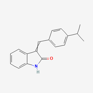3-(4-Isopropylbenzylidenyl)indolin-2-one