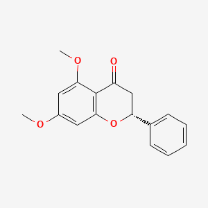 molecular formula C17H16O4 B1630675 (R)-5,7-Dimethoxyflavanone 