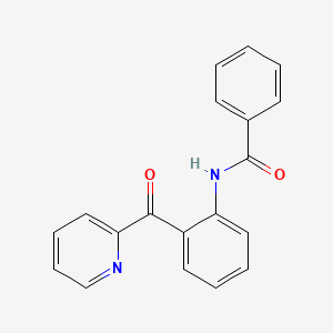 molecular formula C19H14N2O2 B1630681 N-(2-Picolinoylphenyl)benzamide CAS No. 91025-05-7