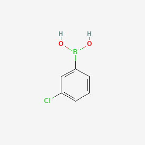 molecular formula C6H6BClO2 B1630686 3-Chlorophenyl boronic acid CAS No. 63503-60-6