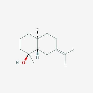 molecular formula C15H26O B1630694 enantio-7(11)-Eudesmen-4-ol CAS No. 186374-63-0