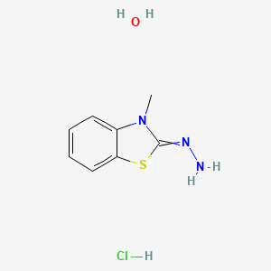 molecular formula C8H12ClN3OS B1630696 3-Methyl-2-benzothiazolinone hydrazone hydrochloride monohydrate 