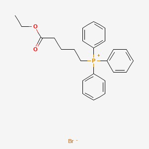 molecular formula C25H28BrO2P B1630706 (4-Ethoxycarbonylbutyl)triphenylphosphonium bromide CAS No. 54110-96-2
