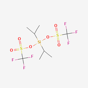 molecular formula C8H14F6O6S2Si B1630723 Diisopropylsilyl bis(trifluoromethanesulfonate) 