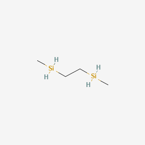 molecular formula C4H14Si2 B1630725 Methyl(2-methylsilylethyl)silane 