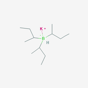molecular formula C12H28BK B1630737 Potassium;tri(butan-2-yl)boranuide CAS No. 54575-49-4