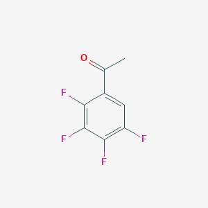 molecular formula C8H4F4O B1630739 1-(2,3,4,5-tetrafluorophenyl)ethanone CAS No. 66286-21-3