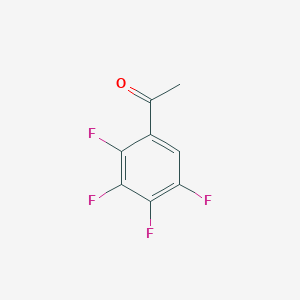 molecular formula C8H4F4O B1630739 2',3',4',5'-Tetrafluoroacetophenone CAS No. 66286-21-3