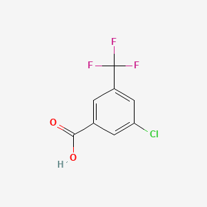 molecular formula C8H4ClF3O2 B1630759 3-chloro-5-(trifluoromethyl)benzoic Acid CAS No. 53985-49-2