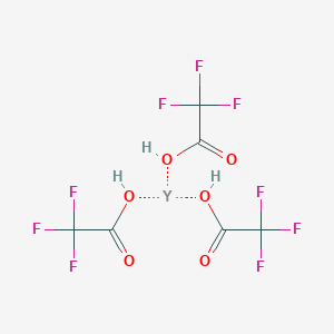 molecular formula C6H3F9O6Y B1630765 Yttrium trifluoroacetate 