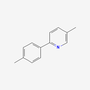 molecular formula C13H13N B1630772 5-Methyl-2-(p-tolyl)pyridine CAS No. 85237-71-4