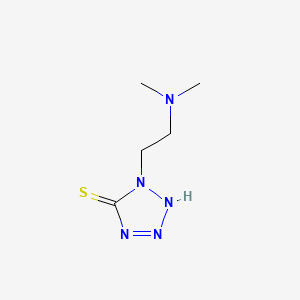 molecular formula C5H11N5S B1630773 1-[2-(Dimethylamino)ethyl]-1H-tetrazole-5-thiol CAS No. 61607-68-9