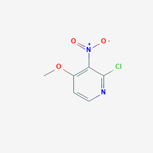 molecular formula C6H5ClN2O3 B1630776 2-氯-4-甲氧基-3-硝基吡啶 CAS No. 6980-09-2