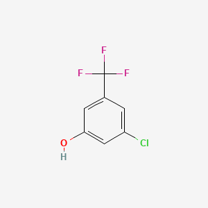 molecular formula C7H4ClF3O B1630778 3-Chloro-5-hydroxybenzotrifluoride CAS No. 570391-18-3