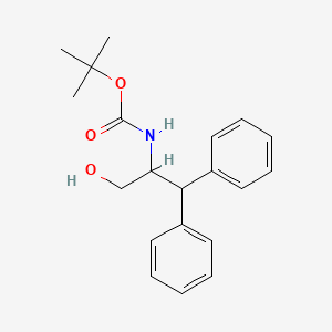 molecular formula C20H25NO3 B1630779 2-(Boc-amino)-3,3-diphenyl-1-propanol 
