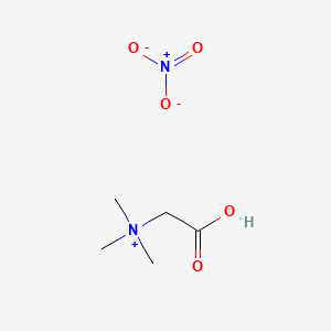 molecular formula C5H12N2O5 B1630795 (Carboxymethyl)trimethylammonium nitrate CAS No. 93778-42-8