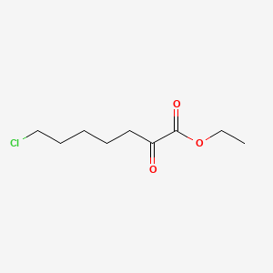 B1630796 Ethyl 7-chloro-2-oxoheptanoate CAS No. 78834-75-0