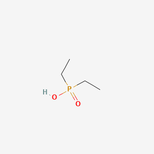 molecular formula C4H11O2P B1630799 Diethylphosphinic acid CAS No. 813-76-3