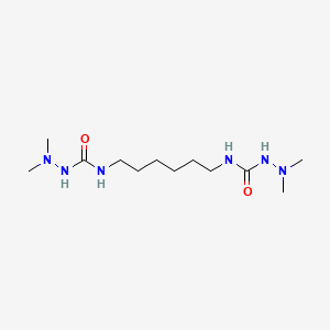 molecular formula C12H28N6O2 B1630800 4,4'-Hexamethylenebis(1,1-dimethylsemicarbazide) CAS No. 69938-76-7