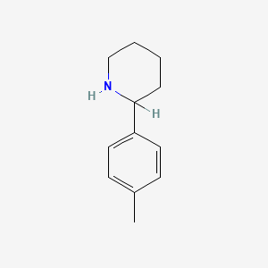 molecular formula C12H17N B1630802 2-(4-Methylphenyl)piperidine CAS No. 85237-66-7