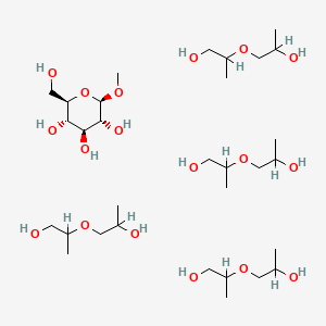 molecular formula C31H70O18 B1630818 Ppg-20 methyl glucose ether 