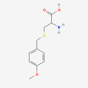 molecular formula C11H15NO3S B1630824 2-Amino-3-[(4-methoxybenzyl)thio]propanoic acid 