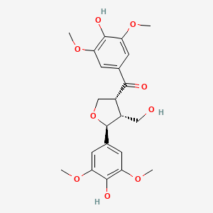 molecular formula C22H26O9 B1630838 Ciwujiatone CAS No. 218901-26-9