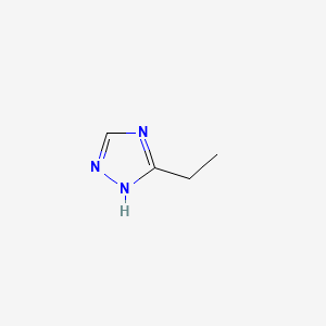 molecular formula C4H7N3 B1630841 3-乙基-1H-1,2,4-三唑 CAS No. 7411-16-7