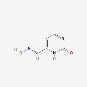 molecular formula C5H5N3O2 B1630862 2-Hydroxypyrimidine-4-carboxaldehyde oxime 
