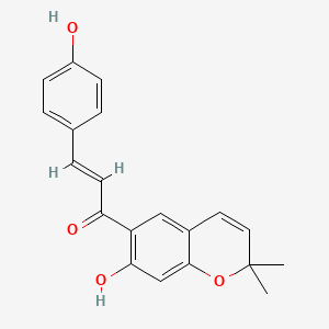 molecular formula C20H18O4 B1630870 巴瓦克酮 CAS No. 41743-38-8