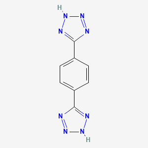 molecular formula C8H6N8 B1630888 5-[4-(2H-四唑-5-基)苯基]-2H-四唑 CAS No. 6926-49-4